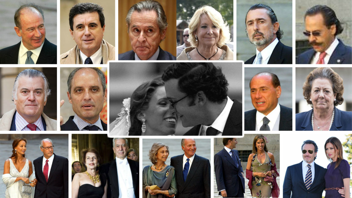 Invitados boda hija de Aznar